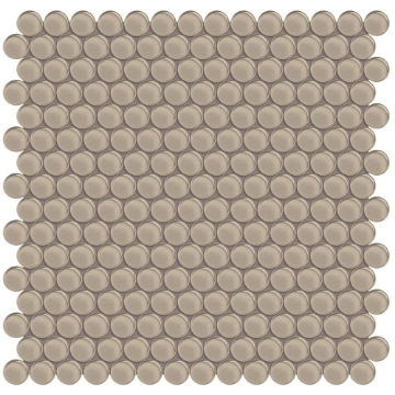 Picture of Tesoro - Element Glass Mosaic Penny Round Smoke