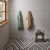 Picture of Bedrosians - Le Cafe Mosaic Off Set Bevel White Matte