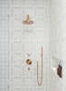 Picture of Bedrosians - Monet Mosaic 2 White Carrara