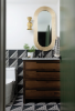 Picture of Bedrosians - Vivace 9 x 9 Deco Roads Caviar Matte