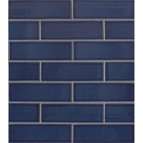 Picture of Bedrosians - Zenia Mosaic 2 x 6 Gloss Tide