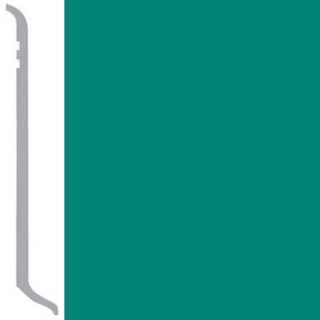 Picture of Burke - Burkebase Type TV Wall Base 1/8 Coved 4.5 Light Teal
