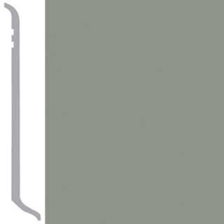 Picture of Burke - Burkebase Type TV Wall Base 1/8 Coved 4.5 Platinum Metallic