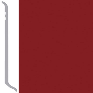 Picture of Burke - Burkebase Type TV Wall Base 1/8 Coved 4.5 Scarlet