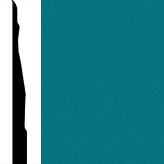 Picture of Burke - Edge Effects Marquee 4 1/4 Wall Base Peacock