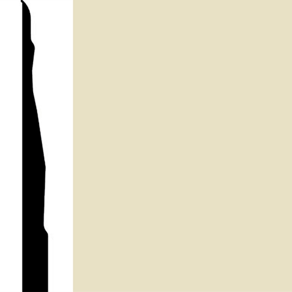 Picture of Burke - Edge Effects Marquee 4 1/4 Wall Base Nougat