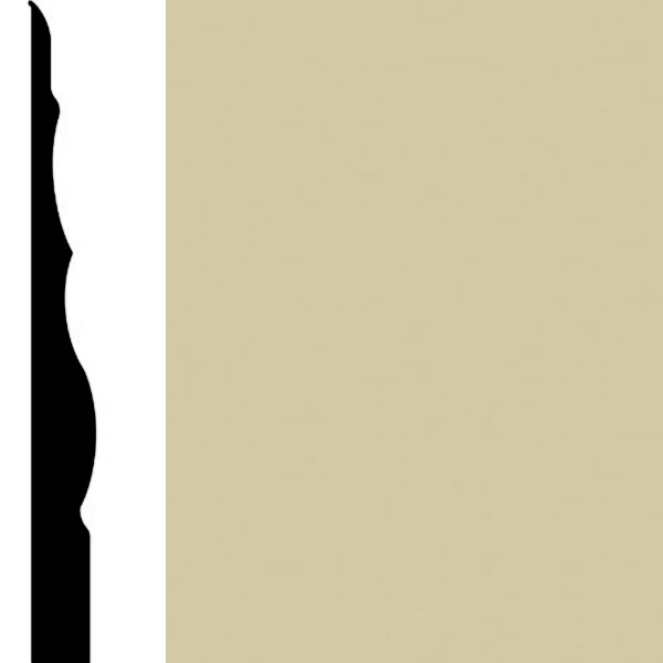 Picture of Burke - Edge Effects Sophisticate 4 1/4 Wall Base Desert Sand