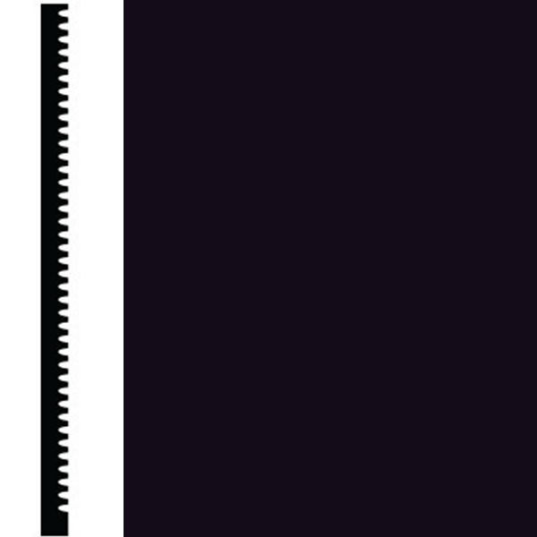 Picture of Roppe - Contours Wall Base 60 Candid 3 Black