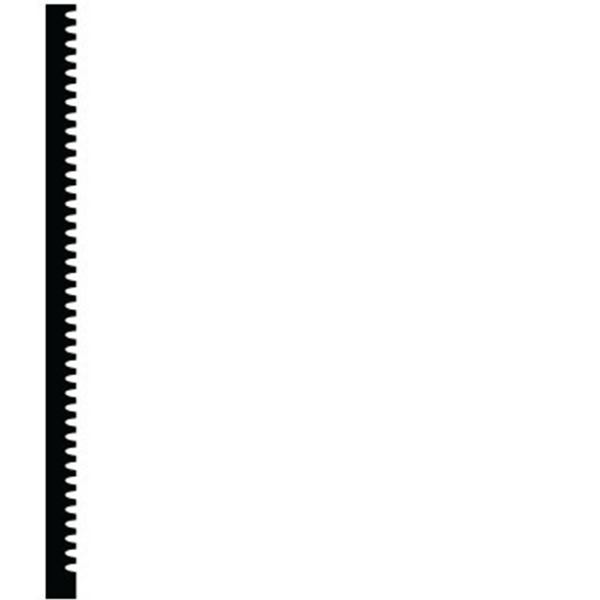 Picture of Roppe - Contours Wall Base 60 Candid 3 Snow