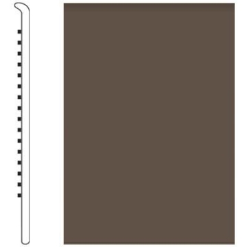 Picture of Roppe - 700 Series Wall Base 6 (No Toe Base) Light Brown