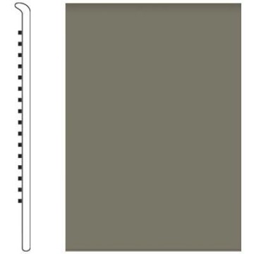 Picture of Roppe - 700 Series Wall Base 6 (No Toe Base) Lunar Dust