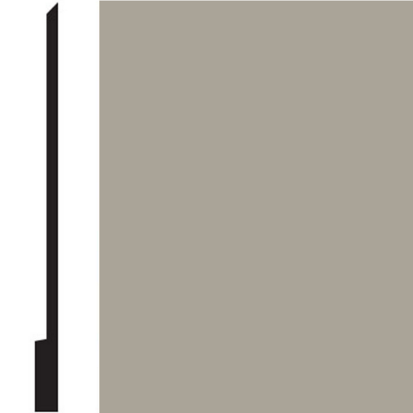 Picture of Roppe - Contours Wall Base 00 Simplicity Ashen