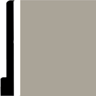 Picture of Roppe - Contours Wall Base 05 Simplicity Bold Ashen
