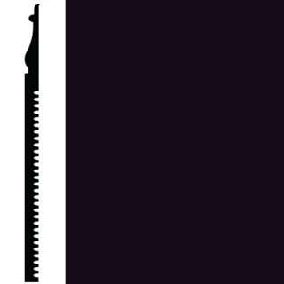 Picture of Roppe - Contours Wall Base 55 Nobility Black