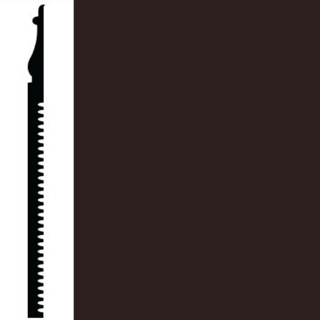 Picture of Roppe - Contours Wall Base 55 Nobility Brown