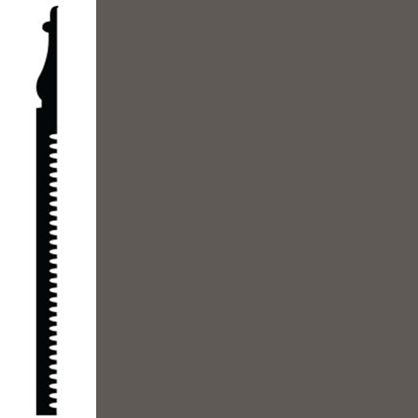 Picture of Roppe - Contours Wall Base 55 Nobility Burnt Umber