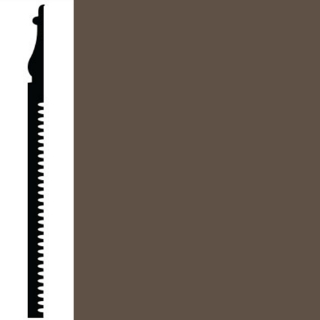 Picture of Roppe - Contours Wall Base 55 Nobility Light Brown