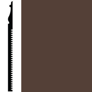 Picture of Roppe - Contours Wall Base 55 Nobility Espresso