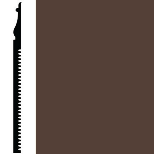 Picture of Roppe - Contours Wall Base 55 Nobility Espresso