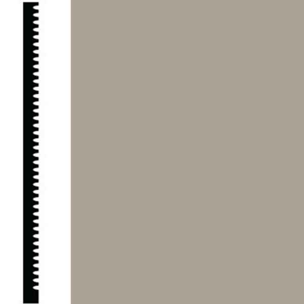 Picture of Roppe - Contours Wall Base 60 Candid 3 Ashen