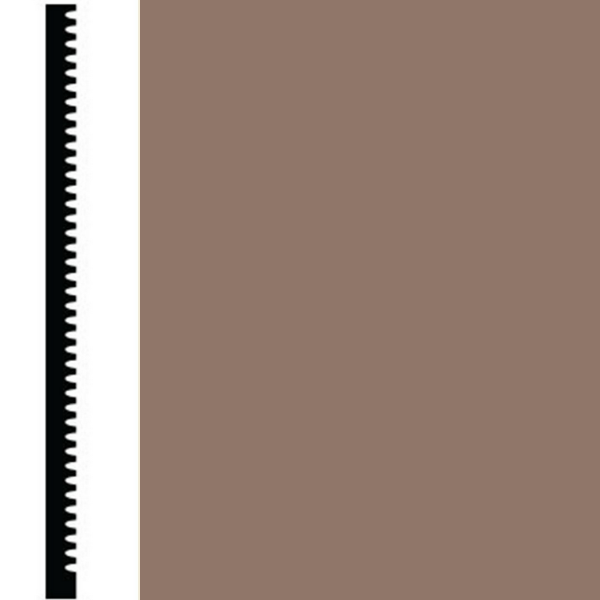 Picture of Roppe - Contours Wall Base 60 Candid 4.25 Gingerbread