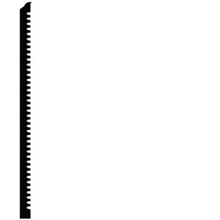 Picture of Roppe - Contours Wall Base 65 Vertical 3 Snow