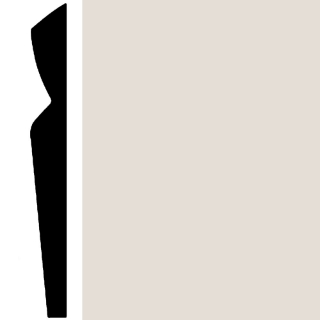 Picture of Roppe - Contours Wall Base 80 Divine Natural