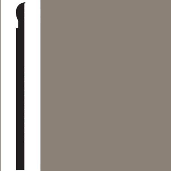 Picture of Roppe - Contours Wall Base 85 Fashion 6.25 Beigewood