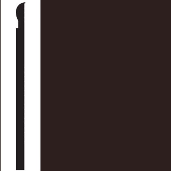 Picture of Roppe - Contours Wall Base 85 Fashion 6.25 Brown