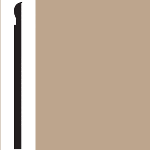 Picture of Roppe - Contours Wall Base 85 Fashion 6.25 Camel
