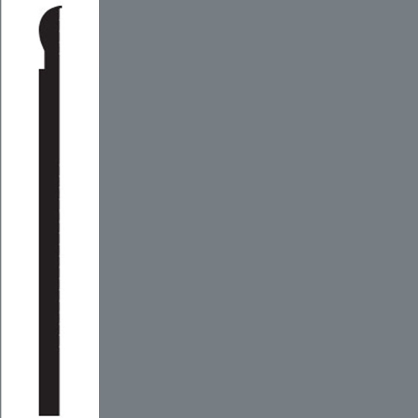 Picture of Roppe - Contours Wall Base 85 Fashion 6.25 Dark Gray