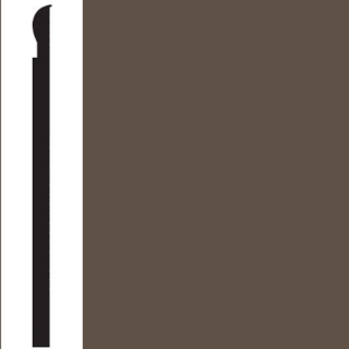 Picture of Roppe - Contours Wall Base 85 Fashion 6.25 Light Brown