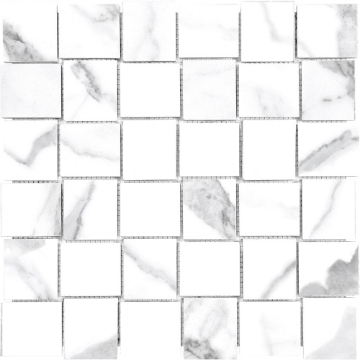 Picture of Tesoro - Mayfair Basketweave Matte Statuario Venato