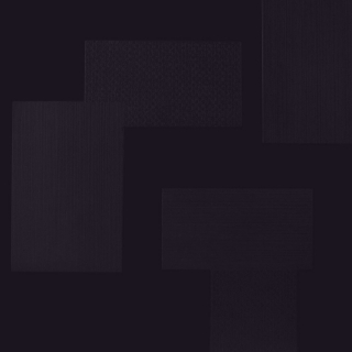 Picture of Roppe - Dimensions Tile - Random Design Black