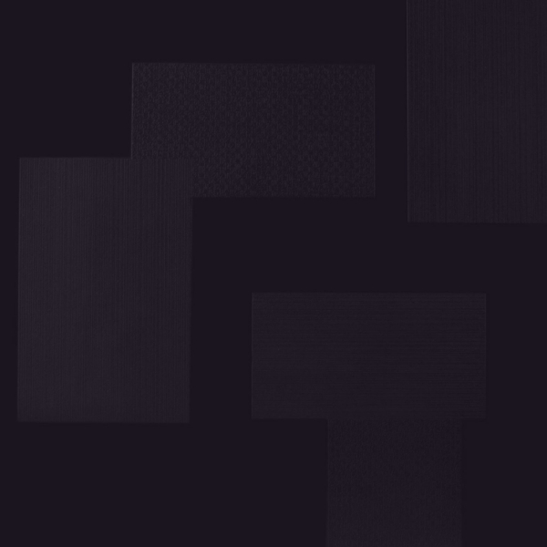 Picture of Roppe - Dimensions Tile - Random Design Black
