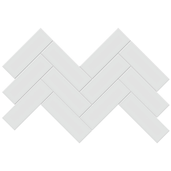 Picture of Tesoro - Soho Herringbone Mosaic Gallery Grey Matte