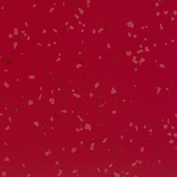 Picture of Roppe - Symmetry Hammered 24 x 24 Red