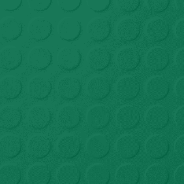 Picture of Roppe - Raised Design - Low Profile Raised Circular Design Irish Green