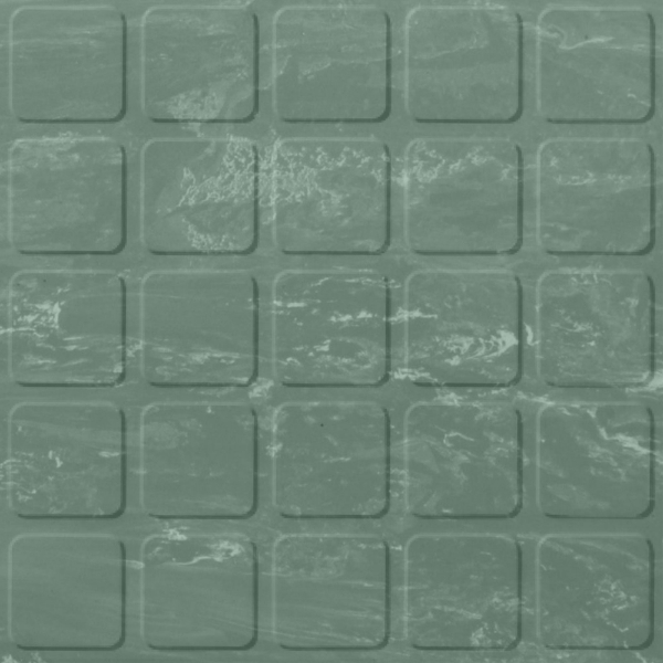 Picture of Roppe - Raised Design Marbleized Raised Square Sweet Basil