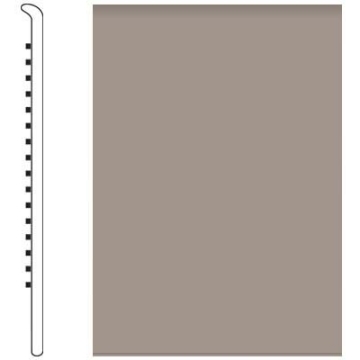 Picture of Roppe - Pinnacle Rubber Wall Base 3 (No Toe Base) Pewter