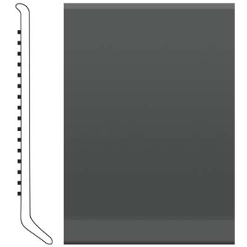 Picture of Roppe - Pinnacle Rubber Wall Base 3 1/2 (Cove Base) Black Brown