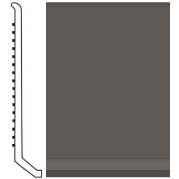 Picture of Roppe - Pinnacle Rubber Wall Base 4 (Butt Toe Base) Burnt Umber