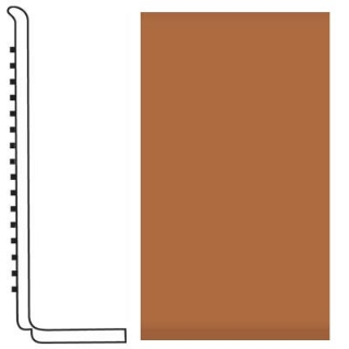 Picture of Roppe - Pinnacle Rubber Wall Base 4 (Sanitary Toe Base) Brick