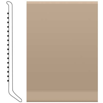 Picture of Roppe - Pinnacle Rubber Wall Base 5 (Cove Base) Camel