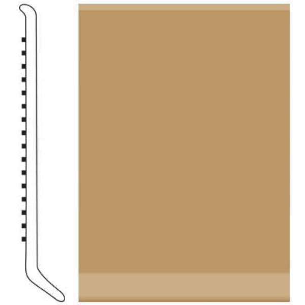 Picture of Roppe - Pinnacle Rubber Wall Base 5 (Cove Base) Flax