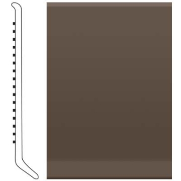 Picture of Roppe - Pinnacle Rubber Wall Base 5 (Cove Base) Light Brown