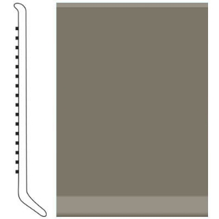 Picture of Roppe - Pinnacle Rubber Wall Base 5 (Cove Base) Lunar Dust