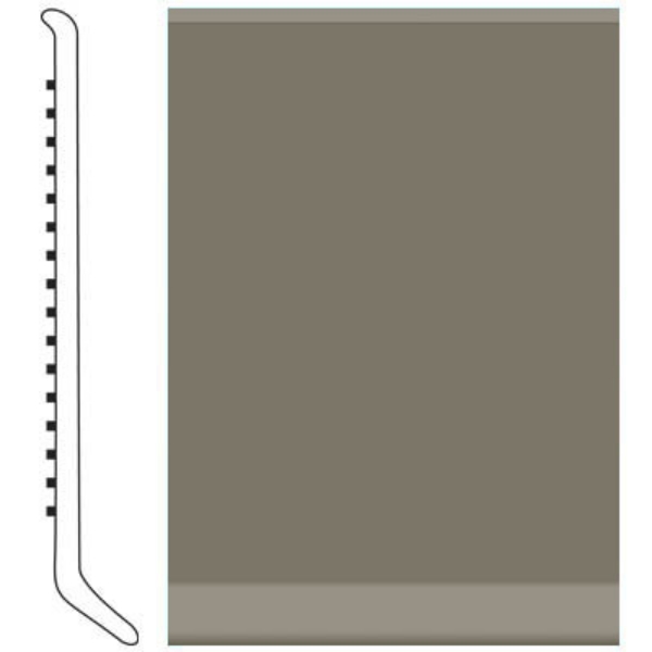 Picture of Roppe - Pinnacle Rubber Wall Base 5 (Cove Base) Lunar Dust