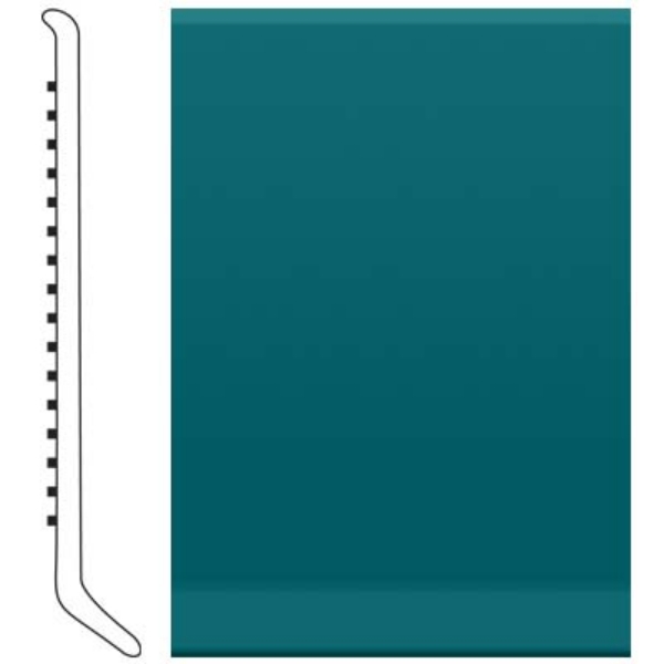 Picture of Roppe - Pinnacle Rubber Wall Base 5 (Cove Base) Peacock