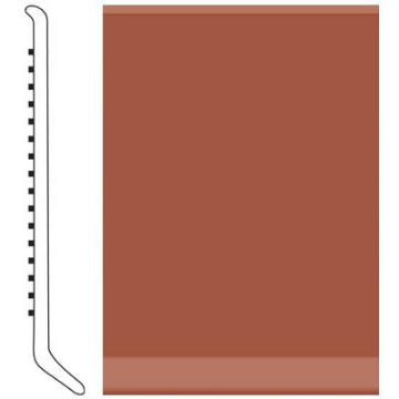 Picture of Roppe - Pinnacle Rubber Wall Base 5 (Cove Base) Brick
